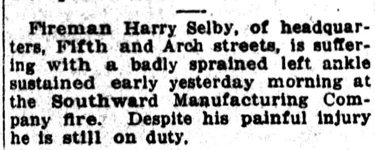 Camden Post-Telegram article, August 10, 1916