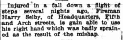 Camden Post-Telegram article, October 16, 1916