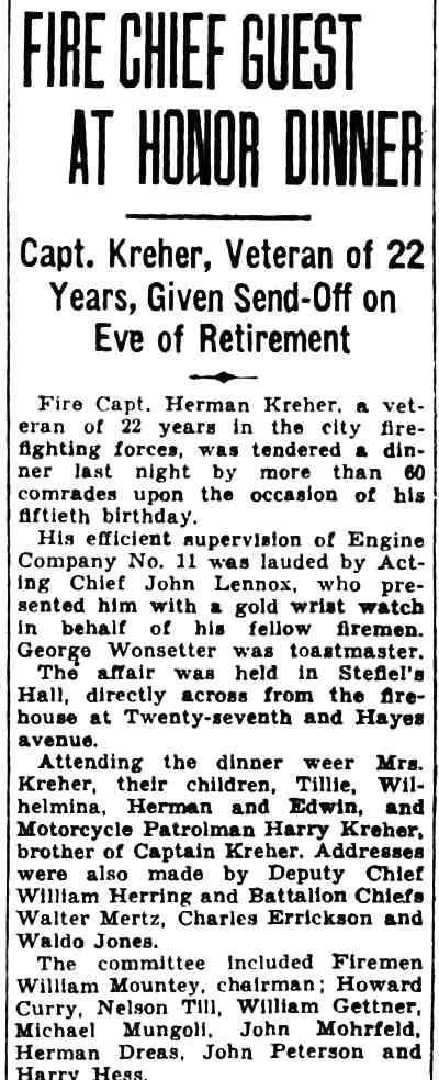 Camden Courier-Post, October 14, 1933 — Promotions