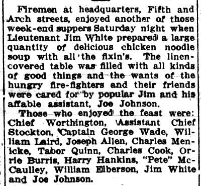 Camden Post-Telegram March 23, 1914 - Fire Department promotions