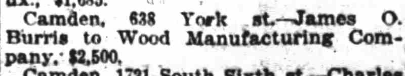 Camden Post-Telegram, May 17, 1918 — Real Estate Transfers