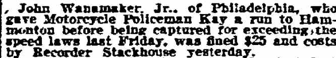Philadelphia Inquirer, April 10, 1912