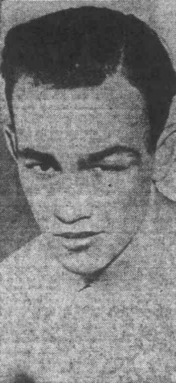 Johnny Toomey portrait, 1936