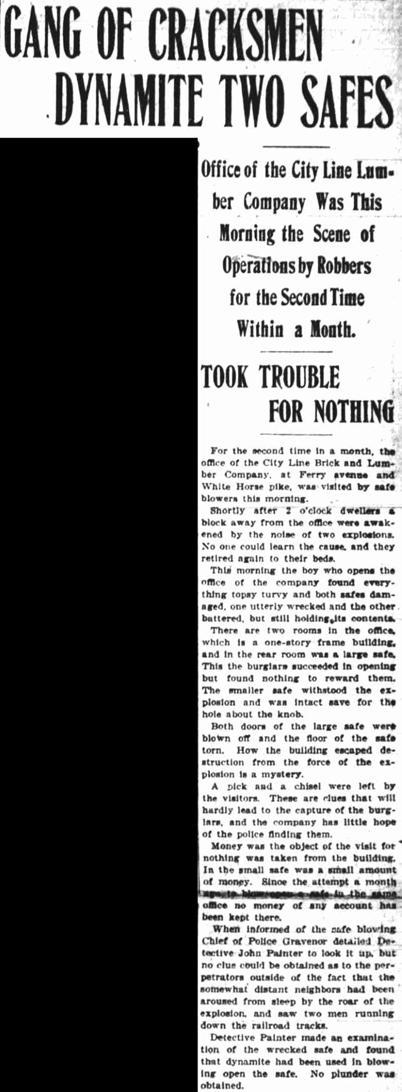 Camden Post-Telegram, May 8, 1906