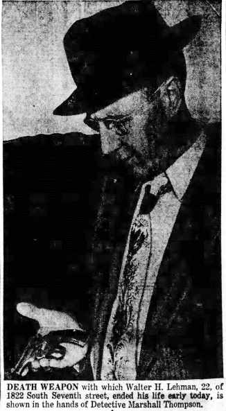 Marshall Thompson and Walter H. Lehman, October 11, 1949