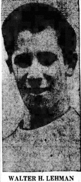 Marshall Thompson and Walter H. Lehman, October 11, 1949
