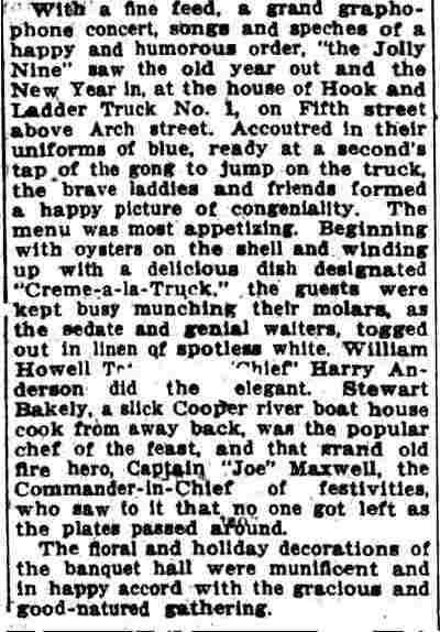 Camden Post-Telegram, January 2, 1913 — continuation