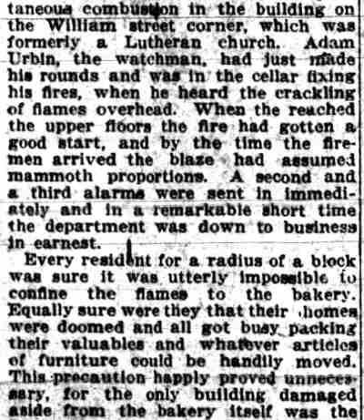 Camden Post-Telegram, December 16, 1912 — Flames Wrecked Big Davis Bakery (continued)