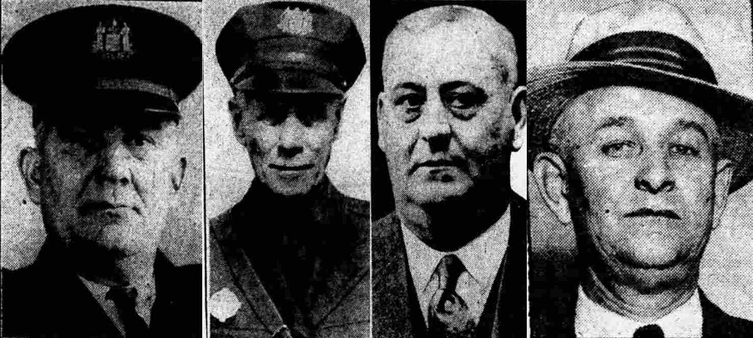 Camden Courier-Post, December 20, 1932 — Charles Laib, Charles J. Kay, Theodore Guthrie, Howard Smith portraits
