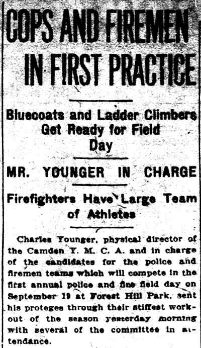 Cops and Firemen in First Practice article, part 1
