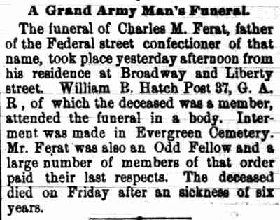Camden Daily Courier, April 6, 1885 — Odd Fellows