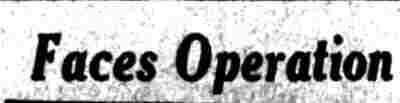 John McTaggart Faces Operation, Camden Courier-Post, September 3, 1941