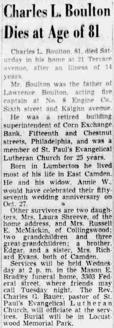Newspaper article about firefighter awards, part 1