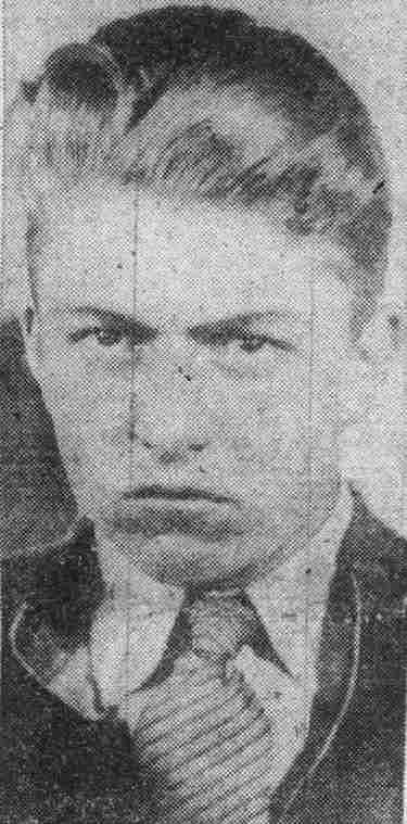 Mitchell Sadowski, 1934 newspaper portrait