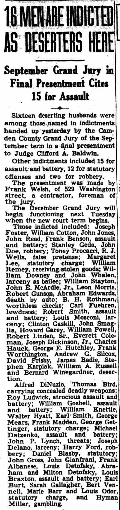 Camden Courier-Post, December 7, 1940