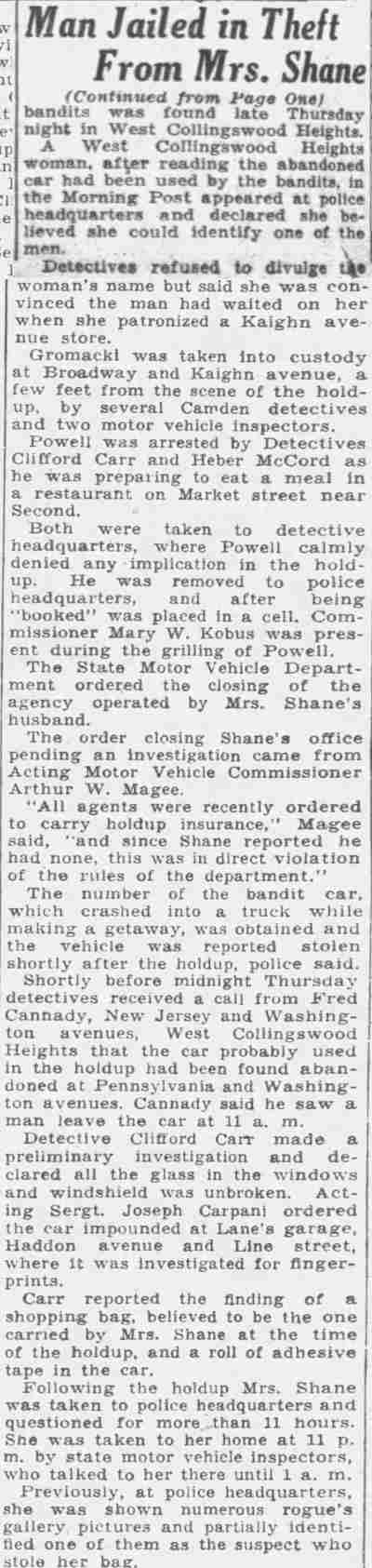 Newspaper photo spread, January 4, 1936, continued
