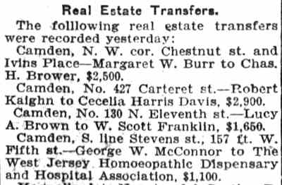 Camden Post-Telegram, May 29, 1904