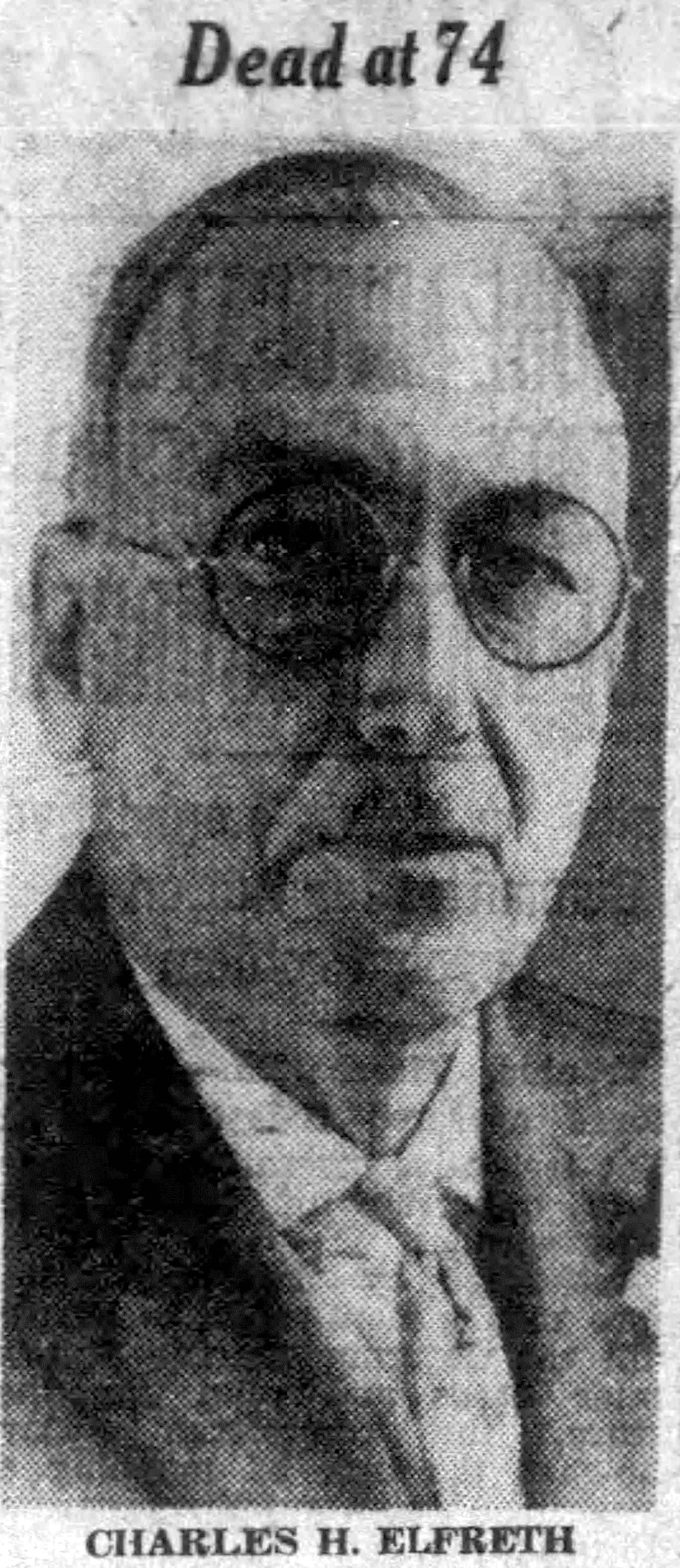 Portrait of Charles H. Elfreth