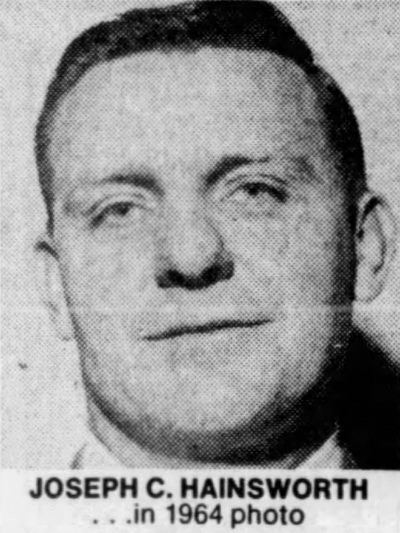 Portrait of Joseph C. Hainsworth, Camden Police Captain