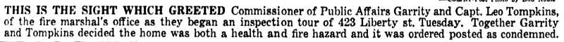 Caption text from Camden Courier-Post August 27, 1958