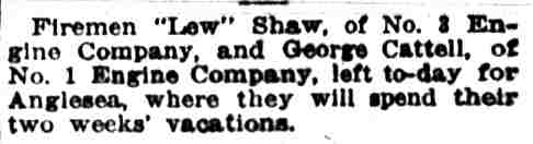 Camden Post-Telegram July 5 1917 newspaper clipping