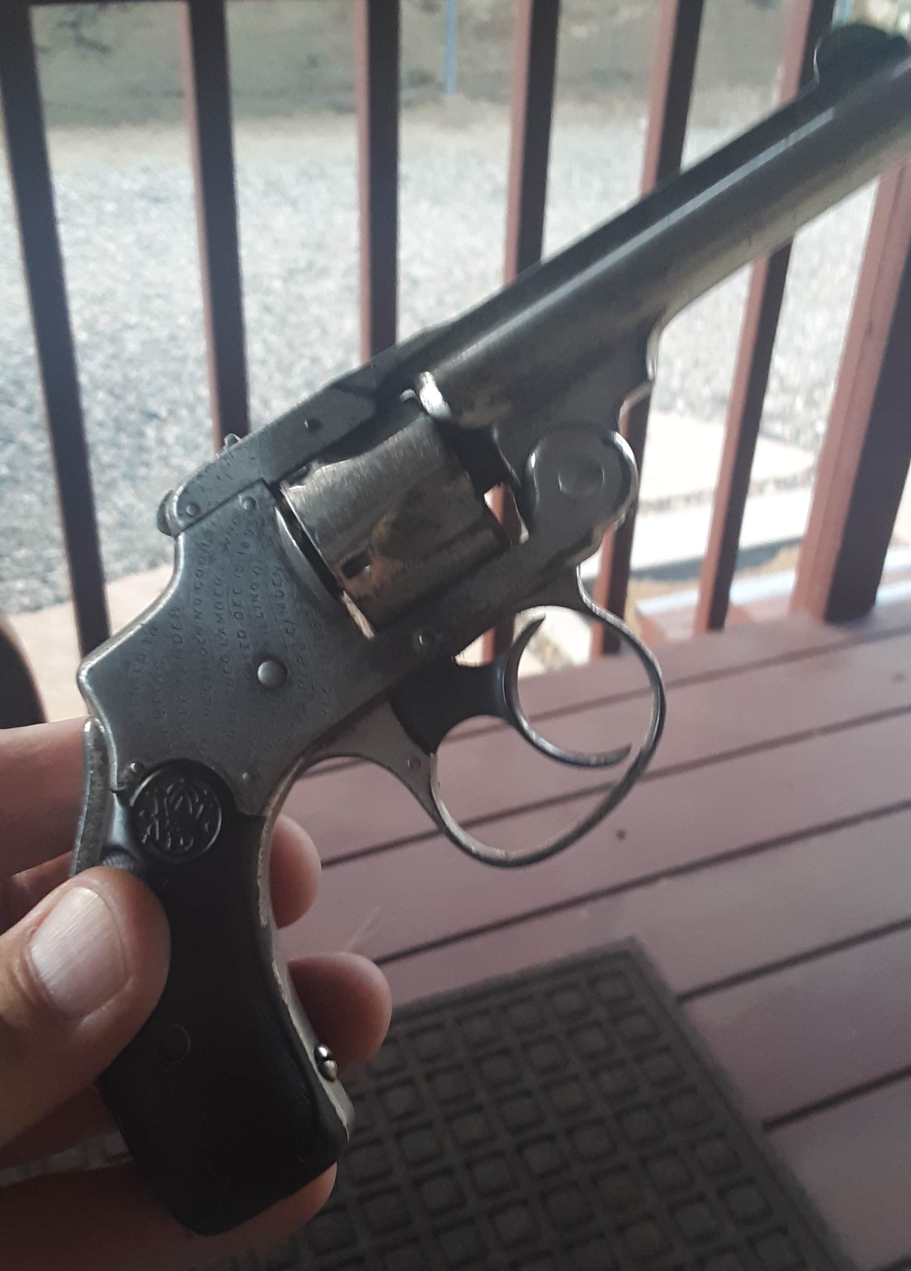 The gun used by Theodore Lambert to kill William G. Kairer