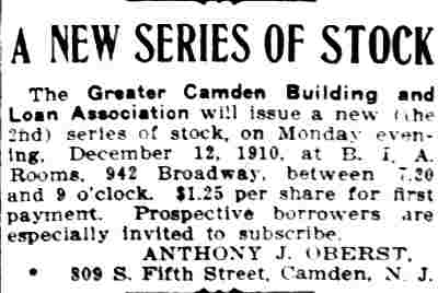 Broadway Improvement Association article, December 6, 1910