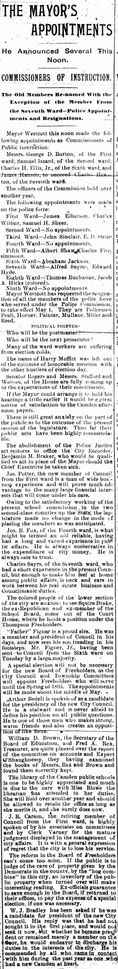 Camden Daily Telegram, April 14, 1894