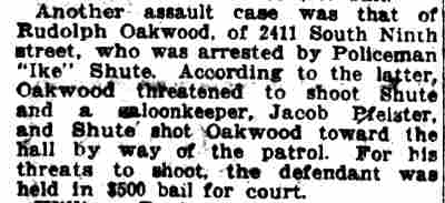 Camden Post-Telegram, May 31, 1913 — assault case notice