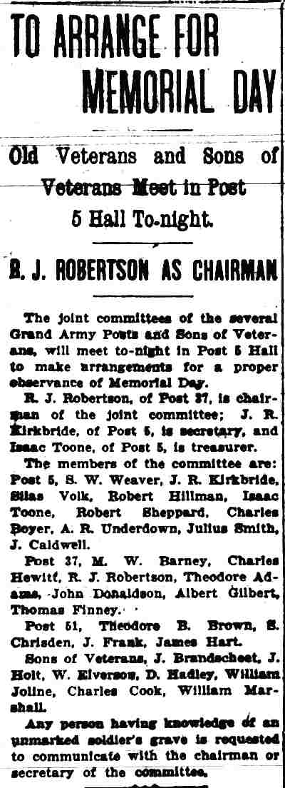 Camden Post-Telegram article, April 9, 1902, part 1