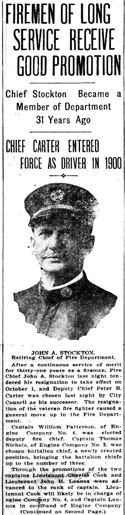 Camden Daily Courier, July 30, 1915 — Promotions