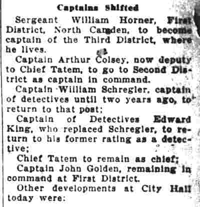 Camden Courier-Post, June 9, 1927 — group portrait