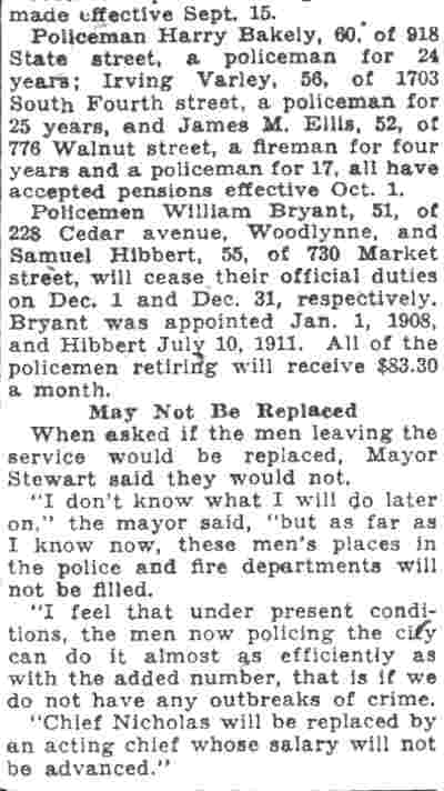 Camden Courier-Post, October 8, 1932 (continued)