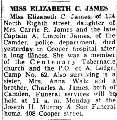 Property listing, September 1943