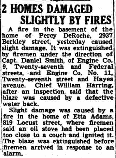 Camden Courier-Post, January 23, 1941 — Engine Company 9