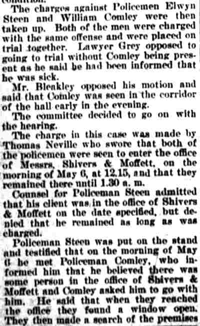 Side-Splitting Farce Goes On — Camden Daily Telegram, May 12, 1898 (part 3)