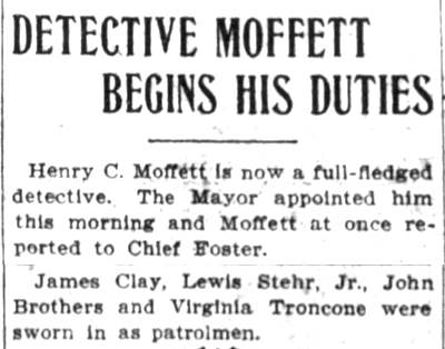 Camden Post-Telegram, July 1, 1905 — police promotions clipping, part 2