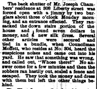 Liberty Street — Joseph Chambers — Henry C. Moffett