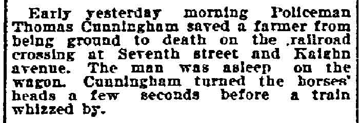 Philadelphia Inquirer August 5, 1906 — Camden News Notes