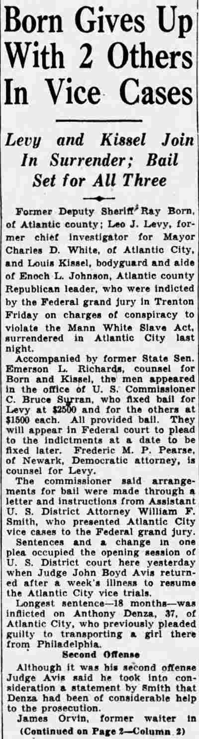 Young Democrats Meet article, January 18, 1938
