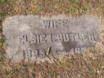 Harleigh Cemetery — Butler gravestone detail