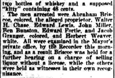 Camden Daily Telegram, October 31, 1898 — Monday Round Up in Police Court (part 2)
