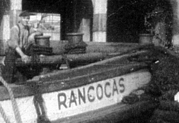 David Allaband on the tugboat Rancocas
