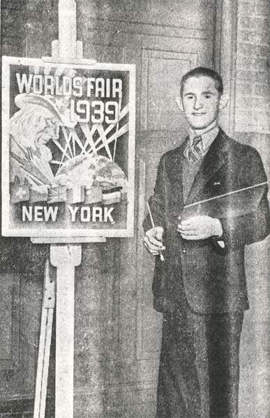 Camden Courier-Post, 1939, World's Fair poster by William Boody