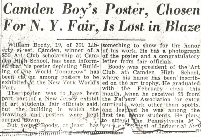 Camden Courier-Post, 1939, continued