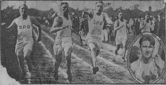 Camden Courier-Post, September 13, 1926 — Police and Fire Department annual track meet