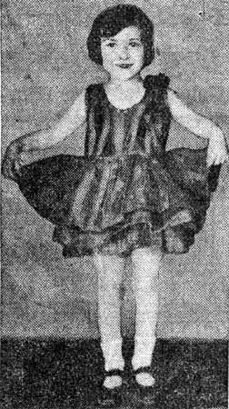 Sunshine Dragonette, Camden Courier-Post, June 10, 1933