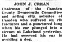 Dr. Frank O. Stem — Father Richard T. Crean — Edward J. Quinlan, caption