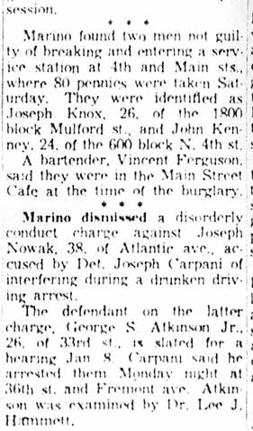 Newspaper photo, December 31, 1957, continued