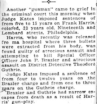 Camden Courier-Post January 6 1922 clipping part 2